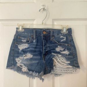 American Eagle high waisted shorts
